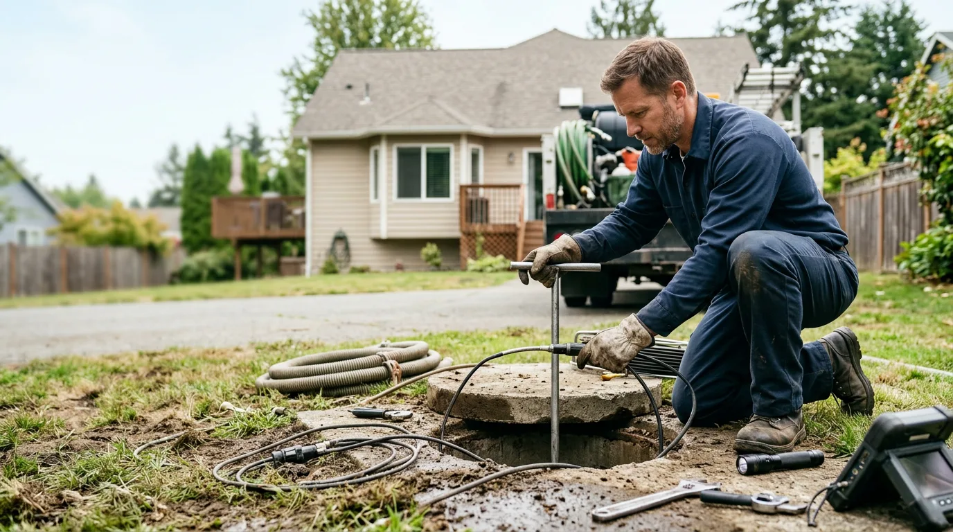 Septic Tank Pumping in South Bend, TX